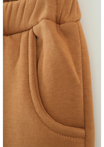 Kız Bebek Ayı Desen Peluş 3'lü Peluş Eşofman Takım (9-12-18 Ay) modelleri