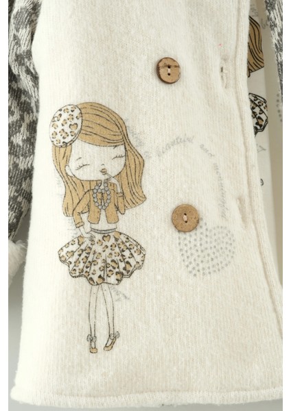 Kız Çocuk Peluş Kaban ve Pantolon Takım (1-2-3 Yaş) fiyatları