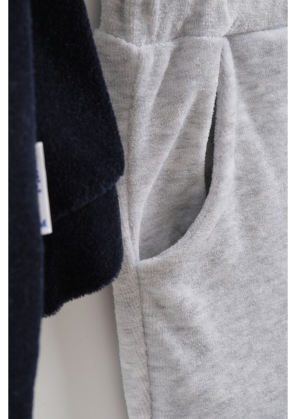 Erkek Bebek Çift Renk Fermuarlı Eşofman Takım (9-12-18 Ay) fiyatları