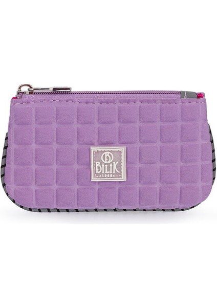 Scuba Bozuk Paralık Lila Kadın Cüzdan Zip