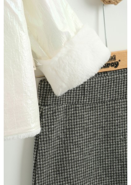 Kız Bebek Baskılı Sweatshirt, Pantolon ve Ceket 3'lü Takım (9-12-18 Ay) fiyatları