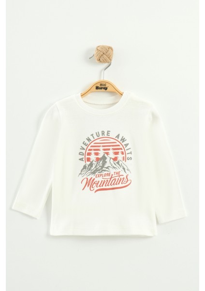 Erkek Bebek Sweatshirt, Pantolon ve Kareli Ceketli 3’lü Takım (9-12-18 Ay) fırsatları