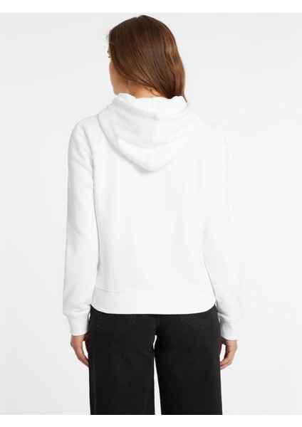 Kadın Beyaz Sweatshirt W4YQ13KC811-G011 fırsatları