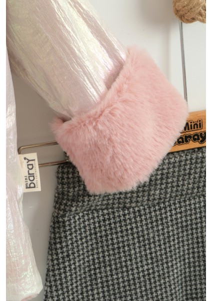 Kız Bebek Baskılı Sweatshirt, Pantolon ve Ceket 3'lü Takım (9-12-18 Ay) fiyatları