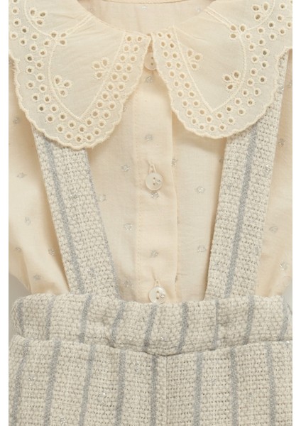 Kız Bebek Pötikare Tulum ve Bluz Takımı (9-12-18-24 Ay) fiyatları