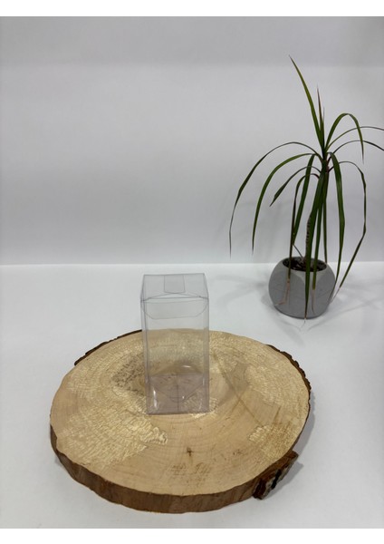 5X5X10 Şeffaf Asetat Kutu [40 Adet Demonte ]