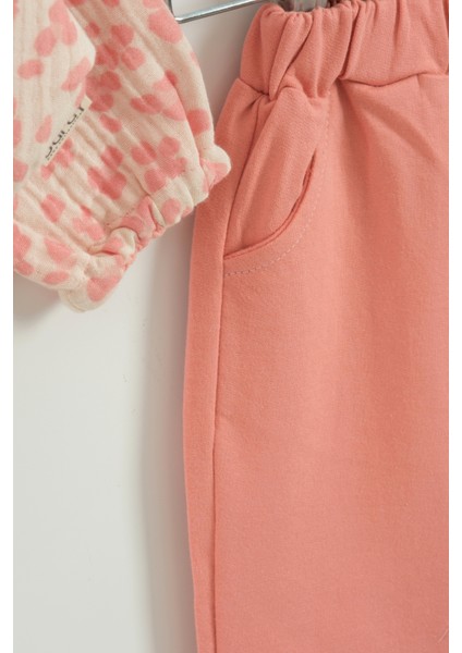 Kız Bebek Kapüşonlu ve Pantolon 3'lü Takım (9-12-18-24 Ay) fırsatları