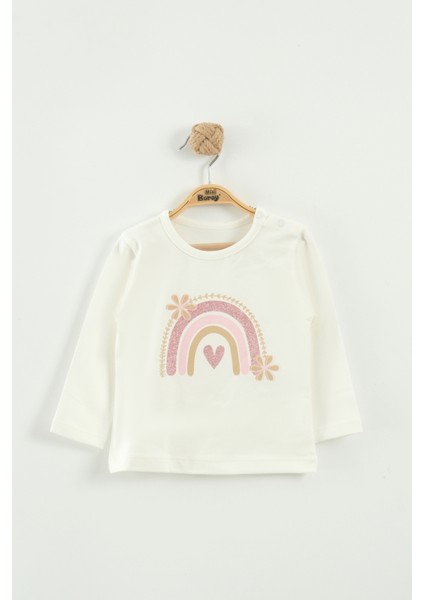 Kız Bebek Kapüşonlu ve Pantolon 3'lü Takım (9-12-18-24 Ay) indirimleri