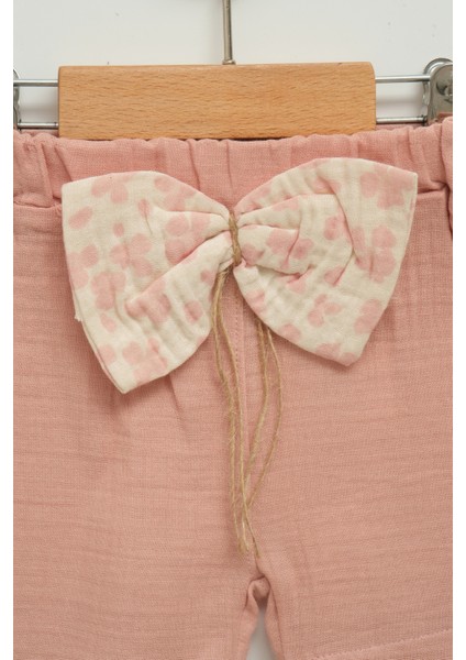 Kız Çocuk Çiçekli Bluz ve Fiyonklu Şort Takım (2-3-4-5 Yaş) fırsatları