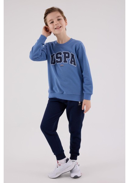 Erkek Çocuk Eşofman Takımı Mavi modelleri