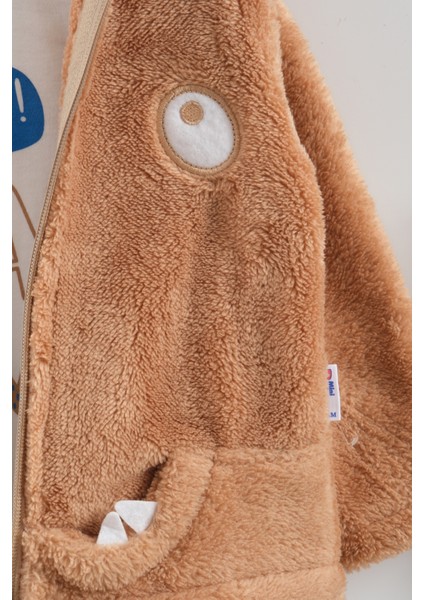 Erkek Bebek Dinozor Kapüşonlu Eşofman Takım (9-12-18 Ay) modelleri