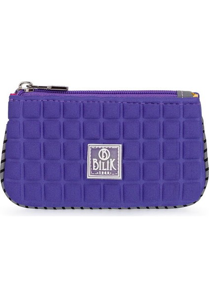 Scuba Bozuk Paralık Mor Kadın Cüzdan Zip