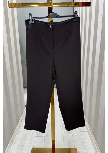 Milano Boru Boru Paça Pantolon Kahve 5603