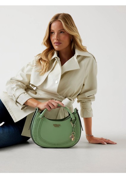 Cruise Kadın Yeşil El Çantası HWNG9667060-EUC fiyatları