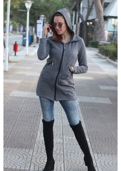 Günlük Rahat Kesim Kadın Ceket