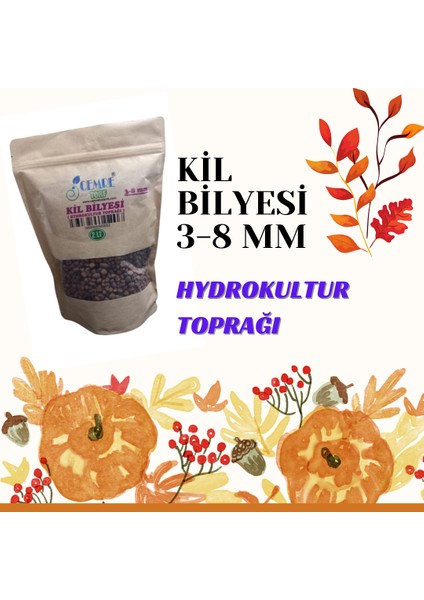 Kil Bilyesi 3-8 mm 2 Litre
