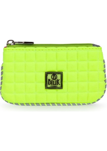 Scuba Bozuk Paralık Sarı Kadın Cüzdan Zip