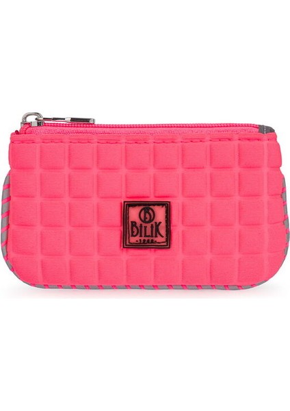 Scuba Bozuk Paralık Pembe Kadın Cüzdan Zip