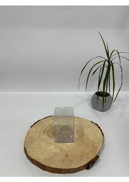 5X5X6.5 Şeffaf Asetat Kutu [40 Adet Demonte ]