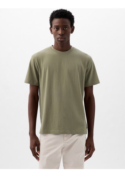 Erkek Haki Original T-Shirt