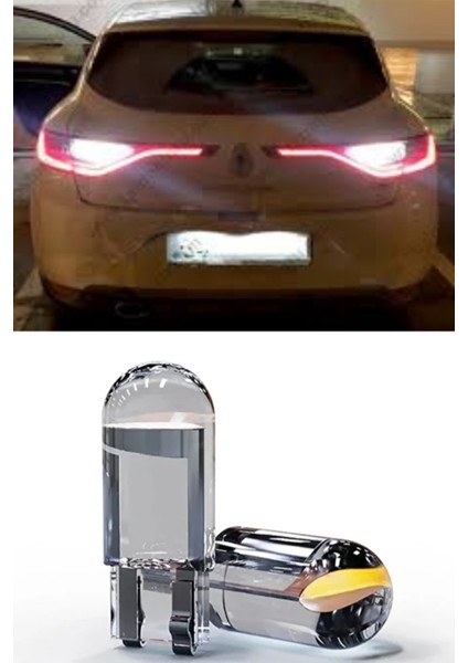 Renault Megane 4 Plaka Aydınlatma Seti Beyaz Özel Cob LED