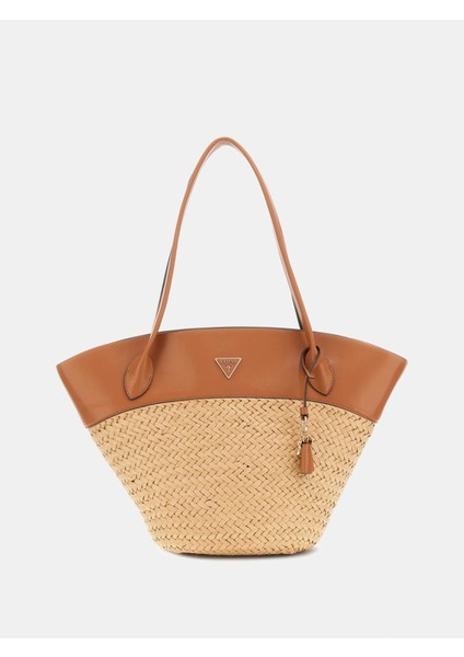 Atalia Kadın Konyak Hasır El Çantası HWWG9634230-NRC