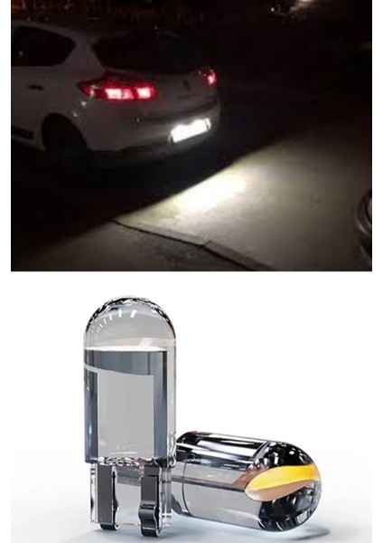 Renault Megane 3 Plaka Aydınlatma Seti Beyaz Özel Cob LED