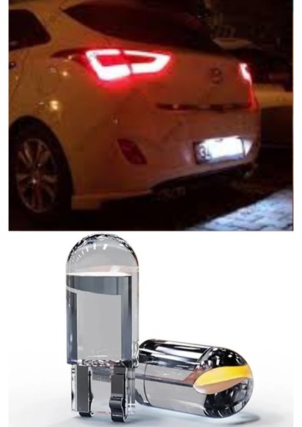 Hyundai I30 Plaka Aydınlatma Seti Beyaz Özel Cob LED