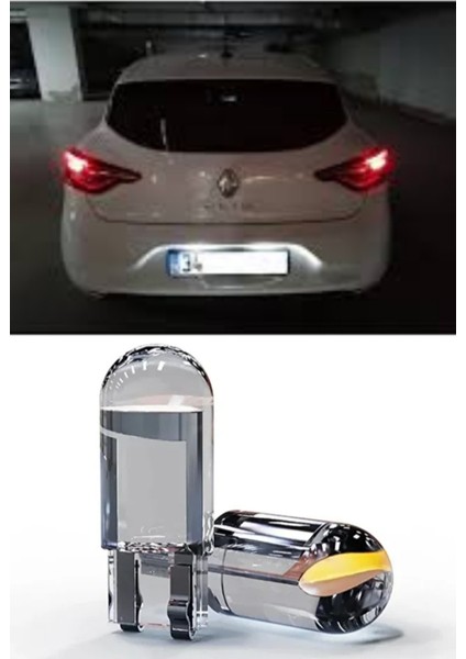 Renault Clio 5 Plaka Aydınlatma Seti Özel Cob LED