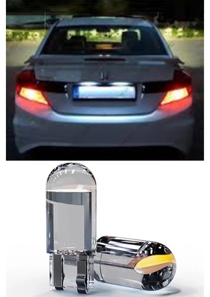 Honda Civic Fb7 Plaka Aydınlatma Seti Özel Cob LED