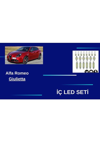 Alfa Romeo Giulietta Iç Aydınlatma Seti LED