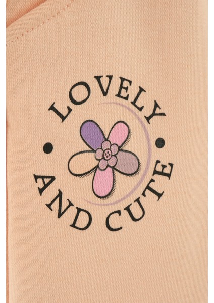 Kız Bebek Baskılı Sweatshirt, Pantolon ve Ceket 3'lü Takım (9-12-18 Ay) fiyatları