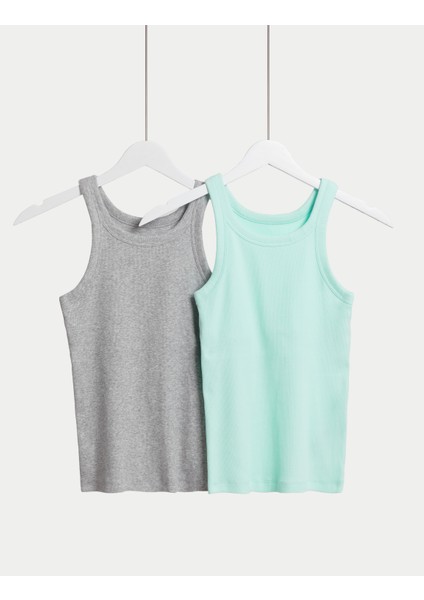 Genç Kız Pamuklu Gizli Destekli™ Sütyen Atlet modelleri