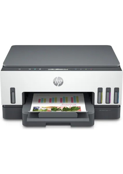 Wi-Fi Smart Tank 720 Tarayıcı + Fotokopi + Çok Fonksiyonlu Mürekkep Püskürtmeli Yazıcı