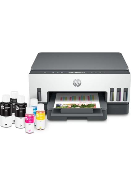 Wi-Fi Smart Tank 720 Tarayıcı + Fotokopi + Çok Fonksiyonlu Mürekkep Püskürtmeli Yazıcı modelleri