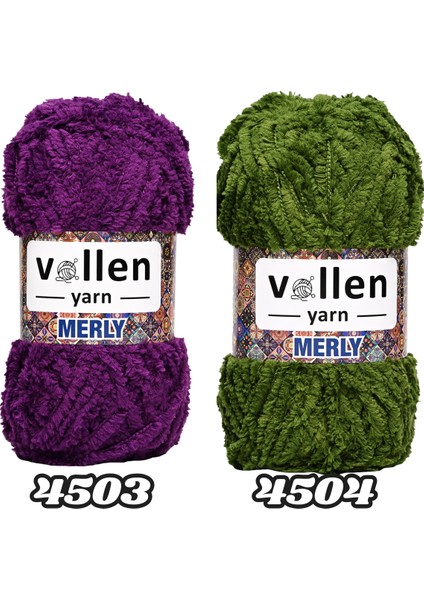 Merly Peluş El Örgü Ipi 100 G – Ana Kuzusu Kadife Ip, Yumuşak Ip, Bebek Battaniye Ipi, Tığ Işi,