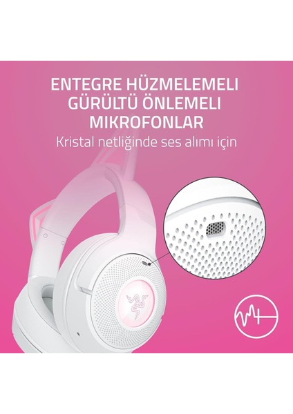 Kraken Kitty V2 Bluetooth Kulaklık Beyaz RZ04-04860600-R3M1 indirimleri