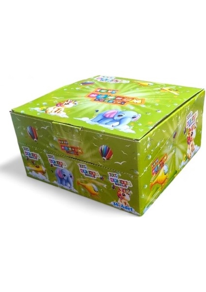 Üflemeli Baloncuklu Köpük Oyunu 50ML Likit 36 Adet modelleri
