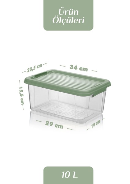 2'li Mega Boy 10 L Patates Soğan Saklama Kutusu Kilit Kapaklı Çok Amaçlı Sebzelik Saklama Kabı Mint indirimleri