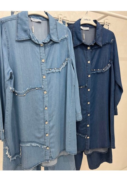 Denim Kot Ikili Takım