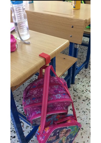 Okul Sıra Askısı Çanta Askısı 4 Adet Karışık Renk indirimleri