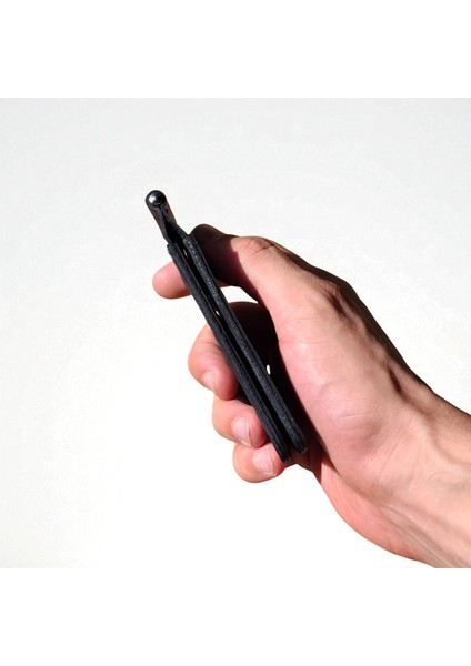 Siyah Erkek Cüzdan Para Klipsli Hakiki Deri İnce Pratik Kartlık Cüzdan Desenli fırsatları