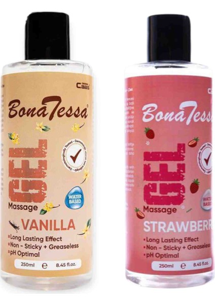 Tessa Vanilyalı ve Çilekli Masaj Yağı 150 ml x 2 Adet