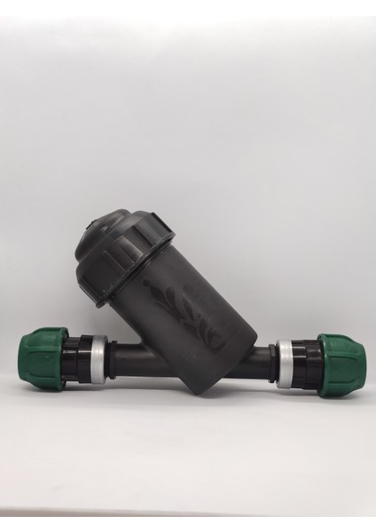 Damlama Sulama Plastik Elek Filtre 1'' 32MM 2 Adet Kaplin Adaptör