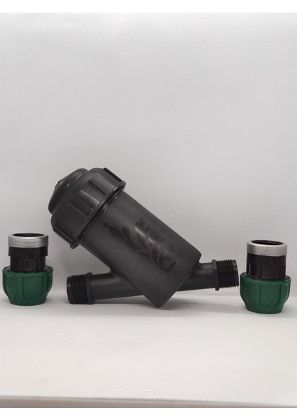 Damlama Sulama Plastik Elek Filtre 1'' 32MM 2 Adet Kaplin Adaptör fiyatları