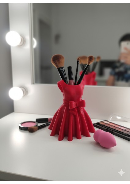 Kırmızı Elbise Kalemlik, Elbise Model Kalemlik fiyatları