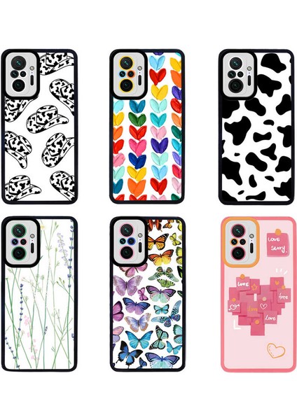 Xiaomi Redmi Note 10 Pro Kılıf Tkdw M-Fit Desenli Kapak-Love Story No2 fiyatları