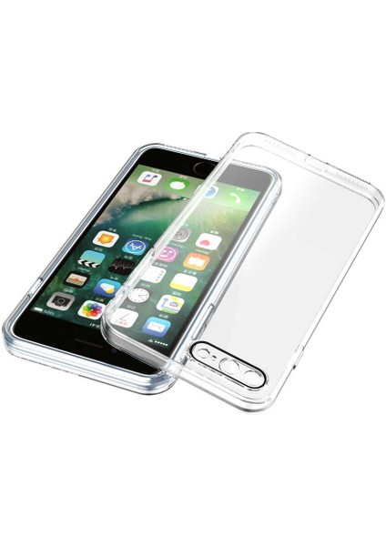 iPhone 7 Plus Kılıf Tkdw Fizy Kapak-Renksiz indirimleri