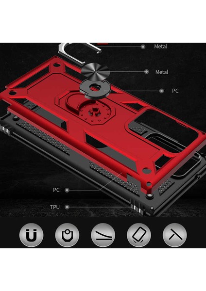 Galaxy Note 20 Ultra Kılıf Tkdw Vega Kapak-Mavi fırsatları