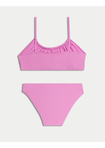 Simli Boyundan Bağlamalı Bikini (6-16 Yaş) fırsatları